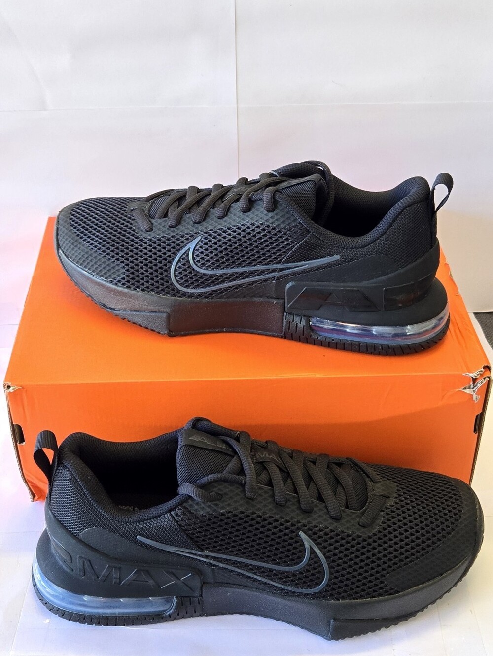 Nike Air Max Alpha Trainer 6 Black Size 10 New